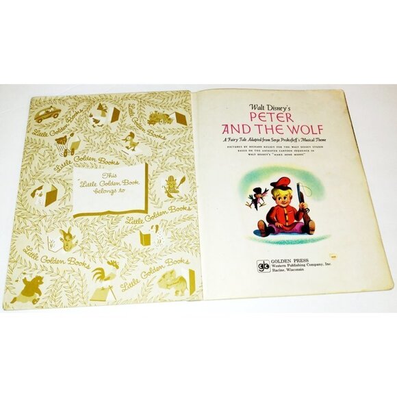 Vintage Lot of 3 Little Golden Books Walt Disney - 1976 & 1977 - Picture 9 of 16